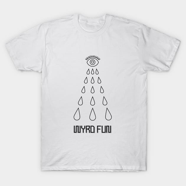 Geometric tears T-Shirt by wyrdfun